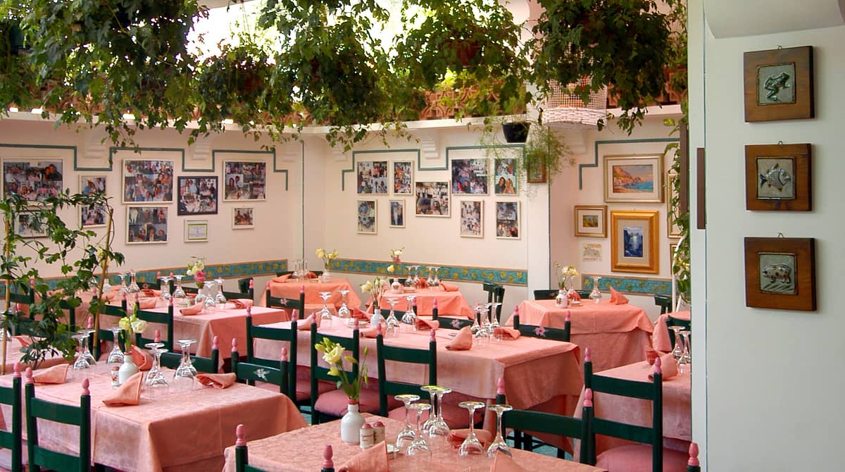 Restaurant La Capannina on Capri Dining with the De Angelis family