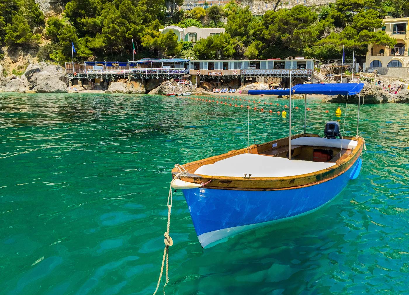 Capri Blue Boats Excursions by sea Capri