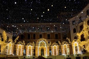 Visiting the Luci d'Artista Light Show in Salerno