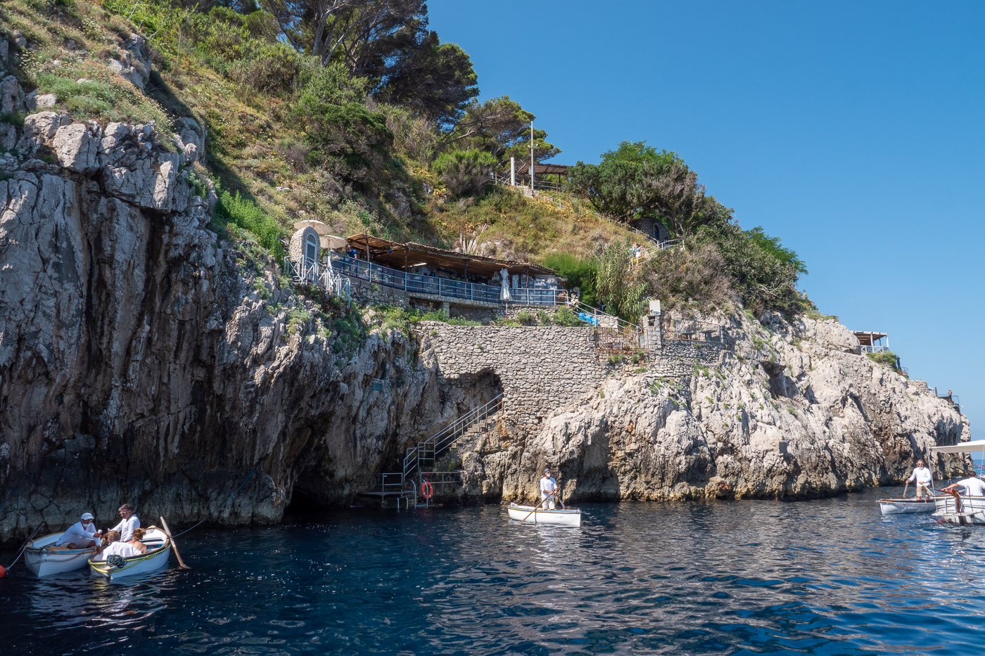 Grotta Azzurra - The Blue Grotto Capri - Capri
